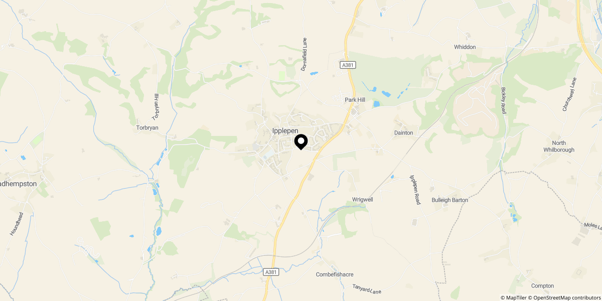 Approximate location of Croft Orchard, Ipplepen, Newton Abbot, TQ12 5RA